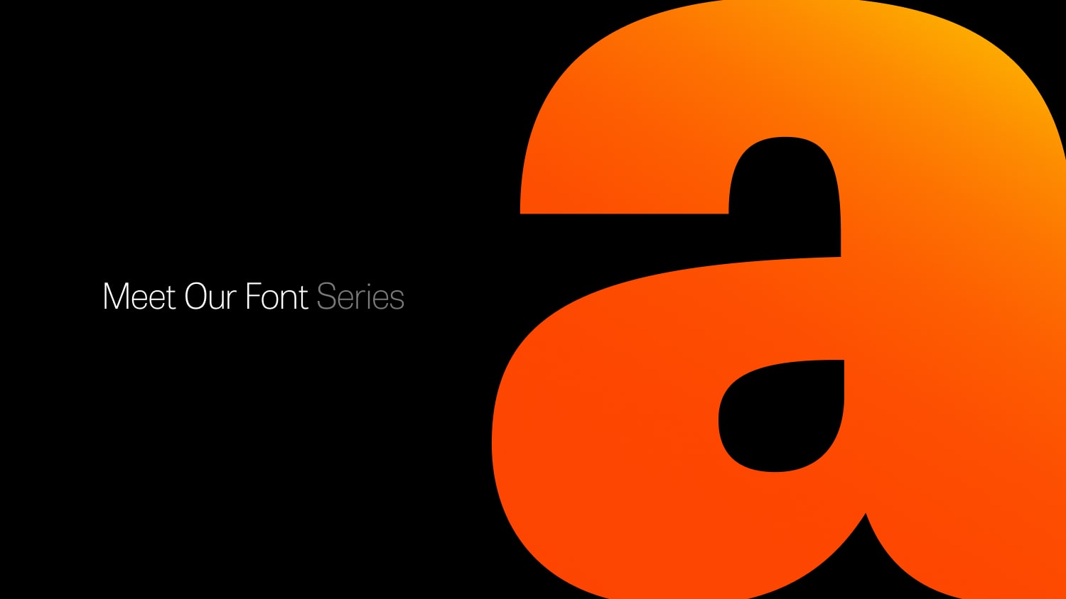 Welcome Fahrenheit Sans, our new brand font